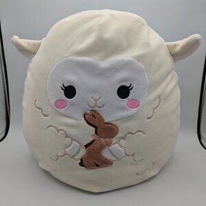 Squishmallows Easter 12" Sophie Cream Lamb with Chocolate Bunny Plush